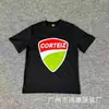 Transfronterizo Nuevo Cort Camiseta de Manga Corta Alcatraz Logo de Letras Estampado Cuello Redondo Casual Americano Holgada Media Manga