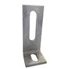Código de ángulo recto galvanizado extra grueso al por mayor 50+120 50 + 150L Tipo 90 grados conector fijo anticorrosión Madera