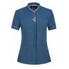 Uniforme de Trabajo de Limpieza de Manga Corta para Mujer, Limpieza de Habitaciones de Hotel, Limpieza de Pisos, Ama de Llaves, Mantenimiento de Propiedades, Uniforme de Dama de Limpieza Pa, Tallas Grandes