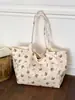 Bolsa Retrô Transfronteiriça para Mulheres, Grande Capacidade, Novo Estilo Verão 2026, Bolsa de Ombro Versátil Casual, Bolsa Tote para o Dia a Dia