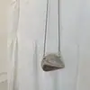 Bolso de Caja de Textura de Alta Gama de Nicho para Mujer 2025 Nuevo Estilo Exquisito Bolso de Hombro con Cadena de Moda Bolso de Mano Mini Tendencia