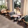 Sofá Tienda de Té con Leche Mobiliario Comercial de Diseño para Catering Negociación Recepción Zona de Descanso Ocio Bar de Libros Cafetería Mesas y Sillas