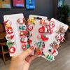 Conjunto de 10 peças ~ Terno de grampo de cabelo de Natal Arco de árvore de Natal Presente de feriado feminino não machuca o cabelo Mini grampo de cabelo de tamanho pequeno