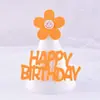 Estilo Ins Coreano Creativo DIY Sombrero de Cumpleaños Bebé Un Año Decoración Tela No Tejida Fiesta Sombrero de Cumpleaños Sombrero de Fieltro