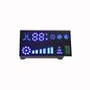 Ventilador Ar Condicionado Purificador com Tela Digital LED Display Colorido Digital Tubo Digital de Alto Brilho Alimentação Direta