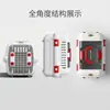 Jaula de Viaje para Mascotas, Jaula Portátil para Gatos, Transportadora de Coche para Mascotas, Jaula de Viaje para Gatos Transpirable con Techo Solar para Todas las Estaciones