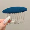 Pente ondulado invertido de acetato para mulheres, novo modelo 2026, pente para dar volume alto na coroa, presilha para franja, ferramenta para arrumar o cabelo, acessório de cabelo