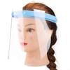 Mascarilla protectora de PET antivaho de doble cara transparente transfronteriza con pantalla de protección antigotas de aislamiento transparente HD