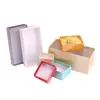 En stock caja de embalaje para regalo transparente esmerilado extraíble caja vacía de regalo de alta calidad caja de regalo para lotes pequeños embalaje