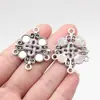 37X30Mm 4.6g Multicolor DIY Accesorios Vintage Conectores para Pendientes