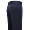 Calça Casual Masculina Paul de Verão com Stretch, Corte Reto Solto, Não Amassa, Cintura Alta para Homens de Meia-Idade e Idosos, Calça Dad