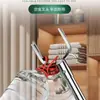 Barra para Secar Ropa para Uso Doméstico, Extensible y Longitud Extensible Perchero de Acero Inoxidable para Balcón