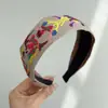 Diademas Bohemianas Europeas y Americanas, Estilo Étnico Retro, Diademas de Tela Versátiles de Ala Ancha para Mujer, Simples y Elegantes, Diademas Versátiles