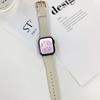 Versátil Estilo Ins Adequado para Pulseira Apple Se Applewatch10987 Pulseira Unissex Couro Genuíno Pulseira Universal