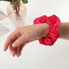 Goma para el Cabello tipo Almohada con Relleno de Algodón, Goma de Seda Satinada para Dormir, Goma para Moño, Accesorio para el Cabello