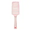 Peine de Costilla Grande Peine para Cabello Rizado Artefacto de Peinado Esponjoso Peine de Bolsa de Aire Cabello Largo Cabello Rizado Masaje Peine Curvo Grande Transfronterizo