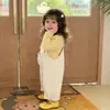 Mono de Primavera Lindo para Niñas 2026 Nuevo Elegante Moda para Bebés Petos Mono Ropa de Otoño Pantalones para Bebés