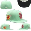 Boné de Baseball MLB Comércio Exterior Novo Boné Fechado Unissex Bordado Hip-Hop Tamanho do Boné Proteção Solar ao Ar Livre Boné à Prova de Vento