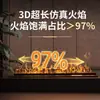 Venta al por mayor de fábrica Chimenea Atomizadora 3D Llama Simulada Humidificador Casa de Huéspedes Decoración Empotrada Interior Chimenea Electrónica de Alta Gama