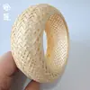 Pulseira de rattan tecida à mão estilo boêmio europeu e americano Xu Jiang popular na Amazon moda transfronteiriça estilo étnico pulseira de palha