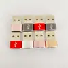 Adaptador USB para Tipo-C Porta Fêmea Cabo de Dados de Carregamento Rápido Pd Conversor Power Bank Tipo-C Adequado para Apple 18