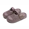 Nuevas Sandalias de Verano para Mujer con Suela Gruesa, que Aumentan la Altura, Punta Abierta, Antideslizantes, Transpirables, Modernas, Estilo Retro