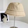 Sombrero de Cubo Versátil de Algodón Puro Estilo Japonés de Ala Corta para Mujer, Sombrero de Sol Simple de Color Sólido para Verano para Vacaciones y Viajes, Sombrero de Pescador de Moda