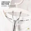 Estante de secado de ropa de acero inoxidable, poste de ropa extensible, perchero para ropa del hogar, estante de secado de ropa para dormitorio, poste de horquilla para ropa