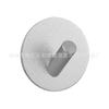 Gancho Adhesivo de Aluminio Espacial Transfronterizo Gancho para Ropa de Baño Gancho Metálico Simple Trasero de Puerta Gancho de Cocina Gancho sin Rastro para Inodoro