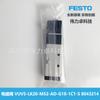 Válvula solenoide Festo FESTO VUVS-LK20-M52-AD-G18-1C1-S 8043214 original em estoque