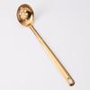 Aço Inoxidável Sopa Colher Colander Set Cobre Hot Pot Special Spoon Household Sopa Hot Pot Spoon Long Handle Thickened Spoon