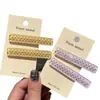 Pin lateral de lunares estilo coreano, pin para flequillo sin costuras estilo dopamina, pasador lindo para recoger el cabello, accesorio para el cabello