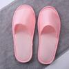 Zapatillas desechables de felpa antideslizantes para hoteles, hoteles y casas de familia.