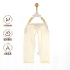 Pantalones Mágicos para Bebé Recién Nacido con Abertura Inferior, Pantalones Largos Finos Transpirables de Algodón Puro, Pantalones Ajustables sin Costuras, Adecuados para Usar Afuera