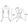 Patas de Mesa de Hierro, Marco de Mesa de Comedor, Patas de Mesa de Acero Inoxidable para el Hogar, Patas de Mesa en Forma de U para el Hogar, Patas de Mesa Plegables, Estables y Duraderas