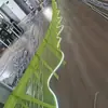 Boda Transfronteriza Cortina de Gasa Brillante para Techo Decoración de Techo Tira de LED Tira de Luz Impermeable Camping al Aire Libre Restaurante