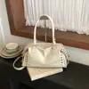 Bolsa tipo Boston de alta gama y gran capacidad para mujer, nueva colección otoño/invierno 2026, adecuada para ir al trabajo y uso casual, se puede llevar como bolso de hombro o bolso cruzado