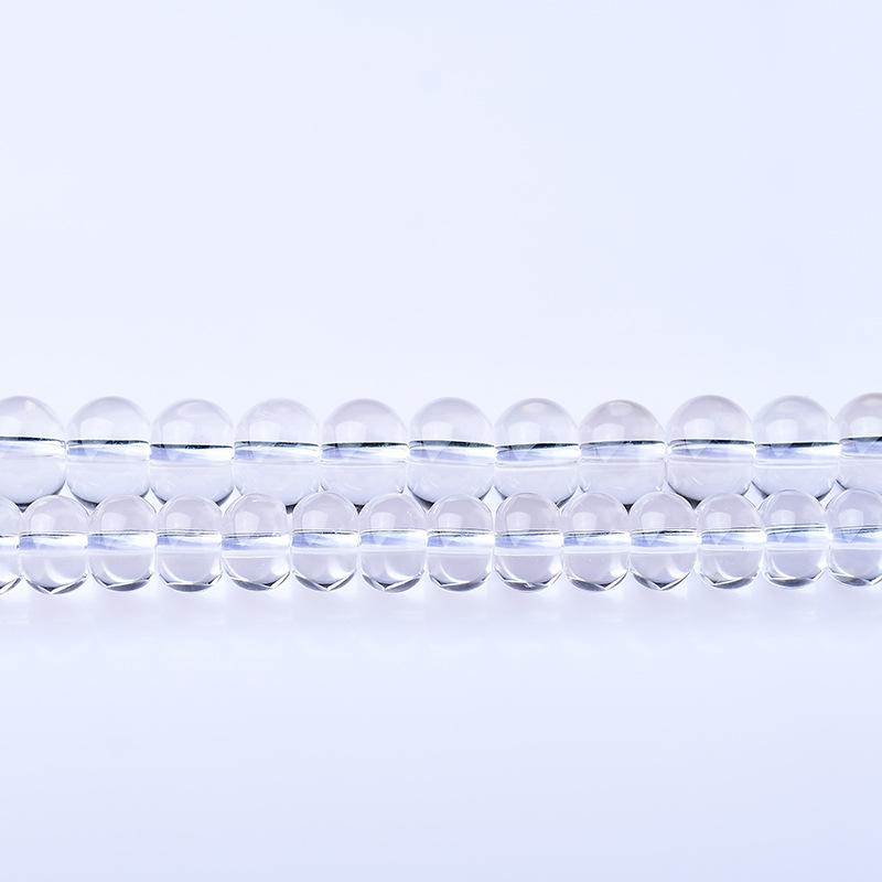 白水晶算盘珠