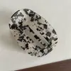 Nuevo Pinza para el Cabello de Lujo con Forma de Concha para la Parte Posterior de la Cabeza, Pinza Curva Grande de Acetato con Abalón para Cabello Grueso