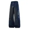 Pantalones casuales nuevos y elegantes de pierna ancha hechos de tela cómoda y amigable con la piel, con un tacto delicado, textura suave, efecto adelgazante y diseño versátil