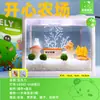 Botella de Ecosistema de Paisaje Micro Marimo Bola de Musgo, Divertida en Interiores