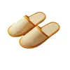 Pantuflas Desechables de Hotel, Pantuflas de Lino para Casas de Huéspedes, Antideslizantes, Engrosadas, Talla Grande, Pantuflas para Salones de Belleza, Venta al por Mayor desde el Fabricante