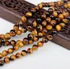 Pulsera de Piedra Ojo de Tigre Amarillo Natural Grado Coleccionable 6A para Hombres y Mujeres, Pulsera de Pareja de Piedra Ojo de Tigre, Joyería de Cristal de Piedra que Cambia de Color