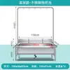 Fregadero para Mopas de Acero Inoxidable 304 con Estante Fregadero para Mopas Integrado Fregadero de Acero Inoxidable Comercial Balcón Cantina
