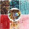 Fundido Ming comércio natural turmalina olho de tigre contas soltas otimizadas cristal contas redondas acessórios pulseira colar de contas