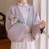 Cárdigan de punto estilo chino retro nuevo para mujer, diseño de primavera y otoño, suéter único de botones, cárdigan corto para mujer