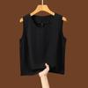 Nueva Llegada Camisola de Seda para Mujer Verano Traje Profesional Camisa Base Estilo Coreano Ajustado Chaqueta Interior Ajustable