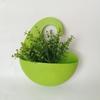 Cesta Suspensa de Plástico Redonda Fofa Cesta Suspensa para Banheiro para Flores e Grama Design Oco na Parte Inferior Vazamento e Mofo