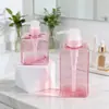 Set de Viaje para Embotellado Presionar Cuerpo Jabón Champú Jabón de Manos Botella Pequeña Botella Vacía Botella Portátil para Loción