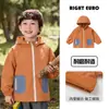 Chico Europeo Derecho Chaqueta Impermeable para Exteriores Ropa de Otoño 2026 Nueva Ropa para Niños Niño Bebé Niño Pequeño Estilo Primavera Otoño Superior de Moda